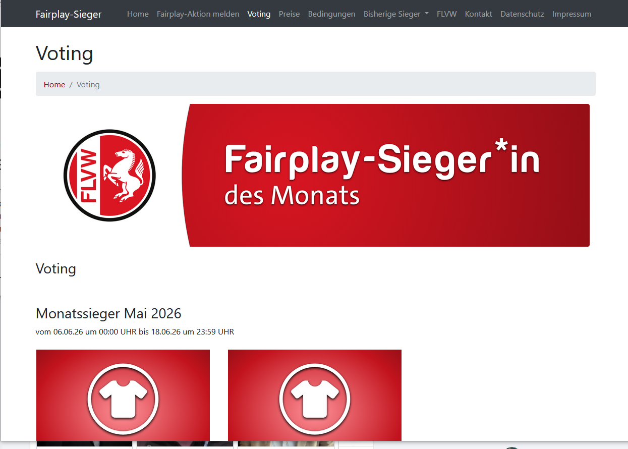 FLVW Fairplay-Sieger